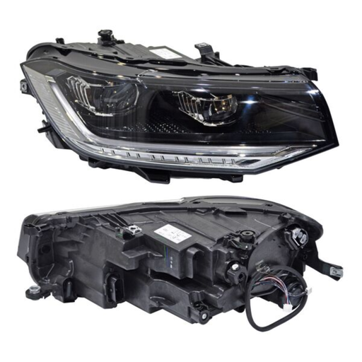 [20-H305-06-2B] FARO VOLKSWAGEN TCROSS 2020 AL 2022 LEDS ELECT C/MOTOR DER TYC