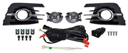 [FAVO-GO17-CPFCJ] FARO AUX (NIEBLA) VOLKSWAGEN GOL 2017 AL 2018 C/PARRILLA F/CROM JGO