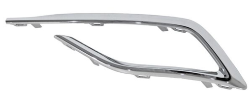 [MDVO-GO18-CR41] MOLDURA FASCIA (DEFENSA) VOLKSWAGEN GOLF 2018 AL 2021 CROM TRAS DER