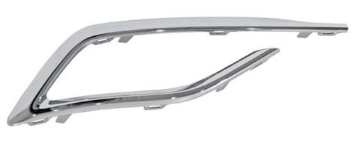 [MDVO-GO18-CR42] MOLDURA FASCIA (DEFENSA) VOLKSWAGEN GOLF 2018 AL 2021 CROM TRAS IZQ