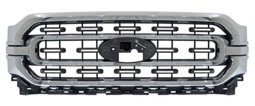 [PAFO-PU21-CMCR] PARRILLA FORD PU 2021 AL 2023 C/MOLD CROM CENT CROM