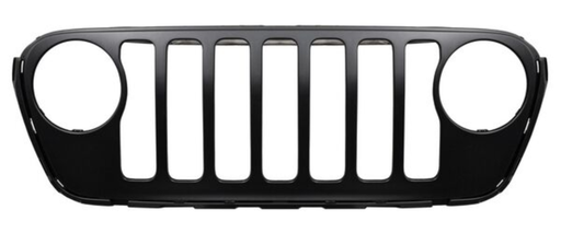 [PAJE-WR18-NE] PARRILLA JEEP WRANGLER 2018 AL 2023 NEG S/MOLD