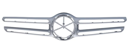 [MOME-GL20-PL] MOLDURA PARRILLA MERCEDES BENZ GLC 2020 AL 2023 PLATA S/HOYO P/CAM