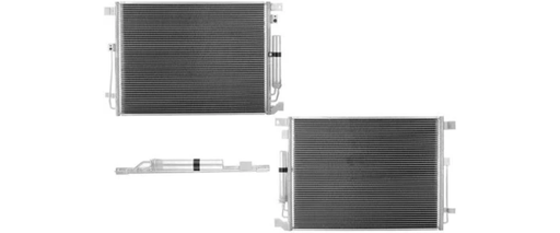 [CONI-NP16-AL] CONDENSADOR NISSAN NP300/ FRONTIER 2016 AL 2020 LTS C/SECADOR 3/8X15 2/7X16MM ALUM SOLD