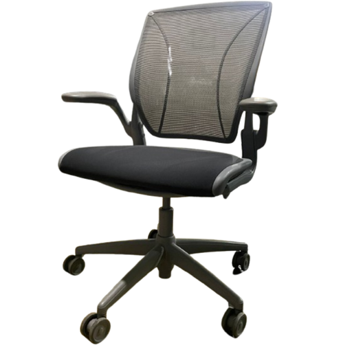 [SIHU-ESGS] SILLA PARA ESCRITORIO HUMANSCALE P/OFICINA CON VARIAS FUNCIONES DE COMODIDAD GRIS