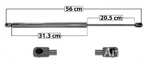 [AMFO-ES01-5P21] AMORTIGUADOR 5TA PTA (RESORTE GAS) FORD ESCAPE 2001 AL 2007 DER/IZQ *R