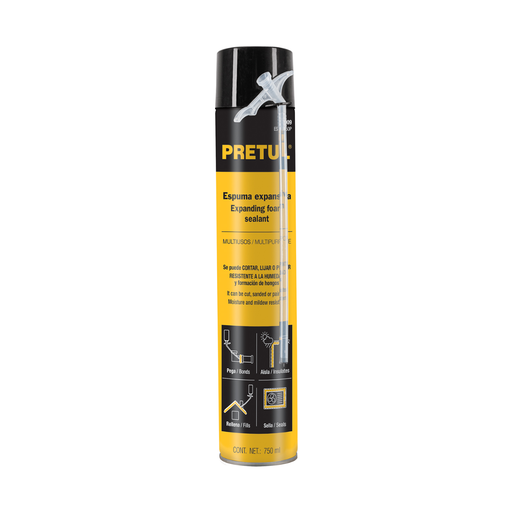 [ES-27009] ESPUMA EXPANSIVA 750 ML PRETUL COD. 27009