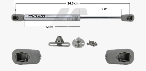 [51192MAN] AMORTIGUADOR UNIVERSAL UN UNIVERSAL 50-25/ UN UNIVERSAL 50-25/ UN UNIVERSAL 50-25/ UN UNIVERSAL 50-25/ 100N 24.5 12 9 101 22.71 10.30 100 22.48 10.20 SPART TUR DER/ IZQDELANTERA/TRASERA CAMPERS