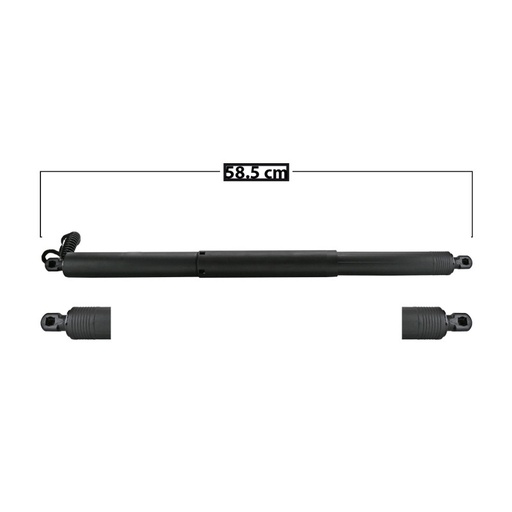 [60291MAN] AMORTIGUADOR 5TA PUERTA AUDI Q3 15-18 ELECTRICO AUTOMATICO 8U0827851 6 PINES DER/ IZQTRASERA 5TA PUERTA