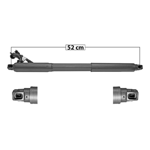 [60267MAN] AMORTIGUADOR 5TA PUERTA BMW X5 E70 07-13 ELECTRICO AUTOMATICO 51247332695 5 PINES DER/ IZQTRASERA 5TA PUERTA