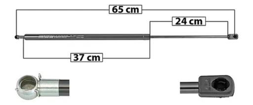 [ACCH-TR09-21] AMORTIGUADOR COFRE CHEVROLET TRAVERSE 2009 AL 2012 DER/IZQ *R