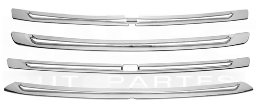 [MOSU-CI16-PLCRJ] MOLDURA FASCIA SUZUKI CIAZ 2016 AL 2020 PLAST CROM 4 PZAS JGO *R