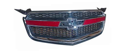 [RPCH-AV17-USORFCCM] REJILLA (PARRILLA) CHEVROLET AVEO 2017 A 2019 F/CROMADO C/MOLDURA DESMONTADOR ORIGINAL COD. 4246-6075