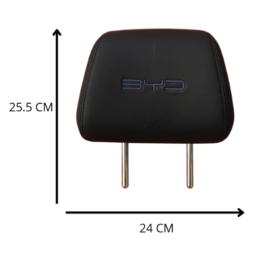 [CAUN-PI43] CABECERA ASIENTO UNIVERSAL PIEL TRAS/DEL NEGRO