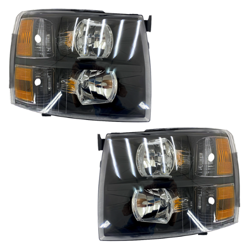 [FACH-PI07-JCNOSC21] FARO CHEVROLET PU/ SILVERADO 2007 AL 2013 JGO 2 PZAS OSC IZQ/DER CN *G