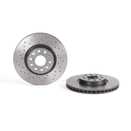 [DFVO-JB11-3] DISCO PARA FRENOS VOLKSWAGEN JETTA BICENTENARIO/ TIGUAN/ BEETLE/ GOLF GTI 2011 AL 2018/ GOLF/ TAOS 2015 AL 2021/ PASSAT 2012 AL 2020/ CADDY 2014 AL 2020/ EOS 2012 AL 2016/ SEAT LEON/ FREETRACK 2011 AL 2019/ AUDI A3 2015 AL 2020/ Q3 2011 AL 2018 DEL BREMBO COD. A-61004XTRA